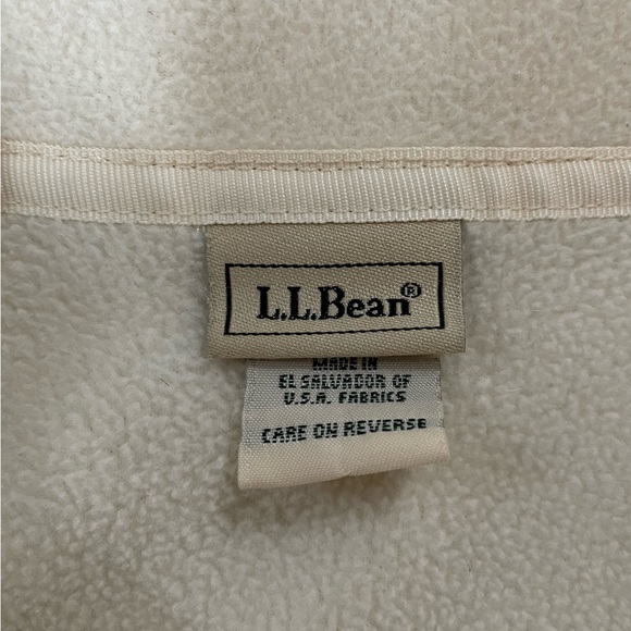 L.L. Bean Fleece vest - Picture 2 of 4